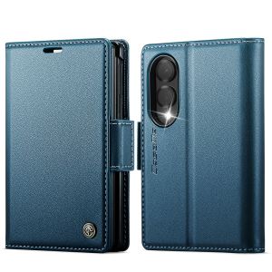 szhaiyu | For ZFold 8 Phone Case Shockproof Protective Leather Wallet Card Slot Holder RFID Blocking Stand for Samsung Galaxy Z Fold 8 7 6
