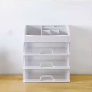 HomiesTrends Makeup Organizer with Drawer 3 Tier Layer Make up Organizer