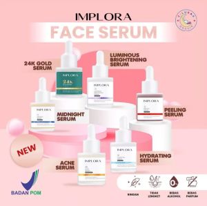 BPOM IMPLORA Face Serum New Series: Serum Wajah All Varian