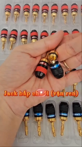 Jack loa bắp chuối Monster cao cấp (vặn ốc hoặc vặn ren) - rắc bắp chuối - rắc âm thanh