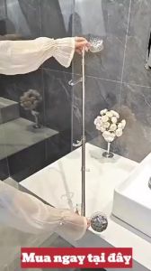 ⚡Miễn Phí Vận Chuyển⚡ Thanh Treo Đồ Nhà Bếp Đa Năng Cốc Hút Điều Chính Ngắn Dài Giá Treo Khăn Nhà Tắm Giá Treo Dép