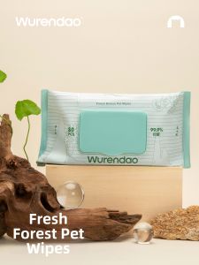 WURENDAO | Antibacterial and Cleaning Wet Wipes for Pets