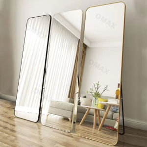 【Warranty】120/150/160 Full Body Mirror with Stand for Bedroom Living Room HD Wall-mounted Glass Floor-to-ceiling Mirror Home Thickened Fitting Mirror Wall decoration Mirror