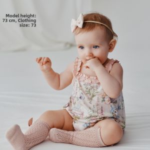 OAK FAMILY | Newborn Girls Cotton Jumpsuit