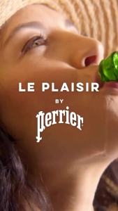 Perrier Sparkling Mineral Water 330ML x24 Bottles