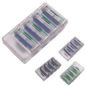 【New Arrival】Useful 4 x Man Shaver Razor Blade 3 Layer for Gillette Macth3 BG(All)