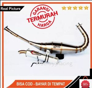 Knalpot Ninja R RR Ss Creampie Stainless tipe zz1