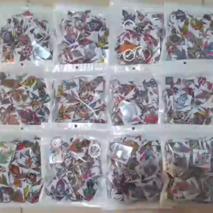 PAKET 50Pcs Gantungan Kunci Motif Layangan Turnamen yang lagi VIRAL