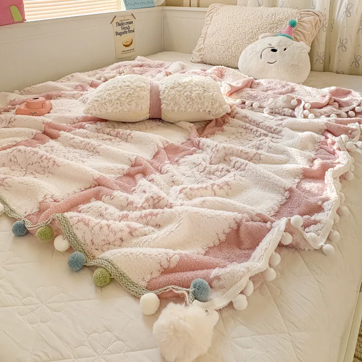 JIUZHOUTU | ผ้าห่มนุ่มและอุ่น | Lazada.co.th