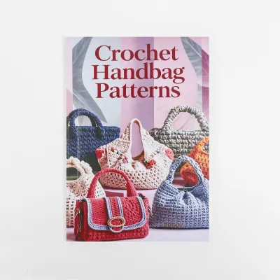 Crochet Handbag Patterns Book DIY Knitted Bag Design Tutorial Book for Handmade Crochet Lovers
