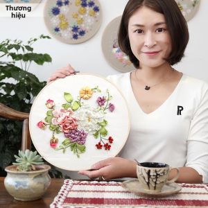GUANGMANZHI | DIY Embroidery Ribbon and 3D Embroidery Kit