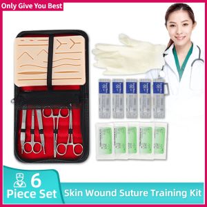 Suture Training Kit Medical Surgical Silicone Suturing Practice Pad Human Skin Model For Practice Training Use