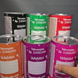 Souvenir Tabungan Permanen dan Target 2 Juta dengan Celeengan Tabungan 5K