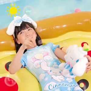 ZOKE | Princess Cute Quick-Drying Swimwear Girls One-Piece