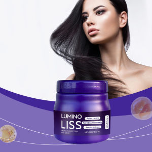 Protein Straightening Cream Nourishes Softens Hair Creating Silky Smooth Hair Repair Frizz Curls Naturally Without Damaging Hair