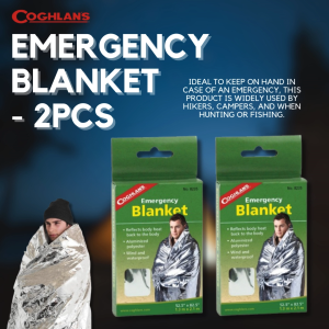 Coghlans Emergency Blanket - 2pcs