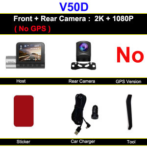 WheXune | 4K Dash Cam WiFi UHD 3840*2160P Car DVR For Car Surveillance Cameras Video Recorders Dashcam 24H Parking Monitor