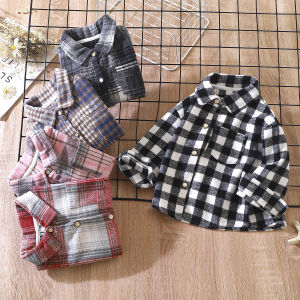 Tagkita | Vintage Check Long Sleeve Shirt Plaid