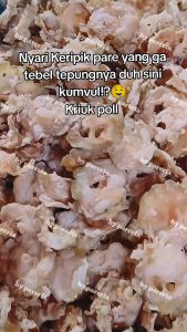 [CEMILAN LEBARAN] Keripik Pare Best Seller Kaya Rempah Tidak Pahit 1 Kg Khas By Pareria