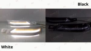 DRL LED TOYOTA VELLFIRE ANH30 2015-2019 BLACK & WHITE