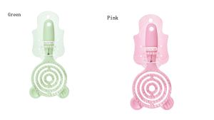 Mini Air Cushion Comb Massage Hair comb ABS Hair brush Detangle hair CombPlastic CombPointed Tail CombPortable Hollow out design Hair Styling Comb Pink