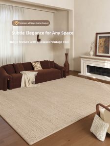 XIANGSU | Vintage Luxurious No-maintenance Carpet