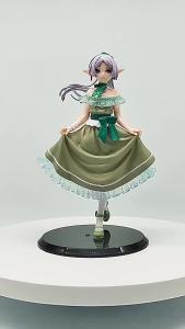 Bandai | Beyond Journeys End Anime Merch Frieren Himmel Dress Ver. Figure 20 cm PVC Model Collectible Ornament Kids Christmas Gift