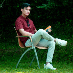 NFZ Kemeja Kantor Pria Lengan Pendek Slimfit Bata 4569 & Kemeja Pria Soft Pink