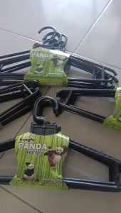 Hanger plastik baju dewasa / gantungan baju 1 set isi 6pcs