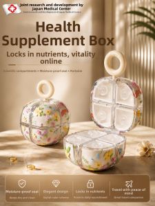 FANSANG | Portable Daily Pill Organizer Lightproof Week Days