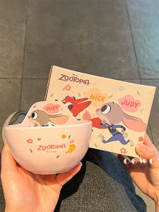 Bát Sứ Gạo Trái Cây Zootopia Judy Cute