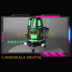 PROMO Taffware LD-500 Self Leveling Laser Level 5 Line Tukang Banguanan Waterpass