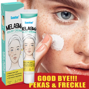 Krim Penghilang Flek Hitam Bintik Melasma Penghapusan Whitening Cream salep flek hitam yg asli Anti Aging Keriput Brightening Pelembab Perawatan Kulit 20gr