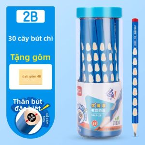 deli | Bút Chì Viết Chỉnh Sửa Thiết Kế Lỗ HB 2B