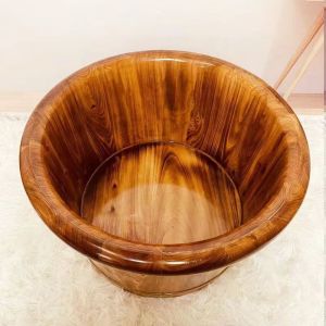 CHIZHIDU | Therapeutic Thermal Wooden Foot Soaking Tub