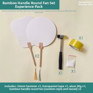 Plant Stencil White Canvas Bag DIY Kit