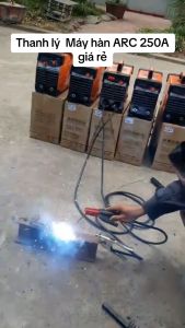 máy hàn điện tử MINI JASIC 250 kèm cáp hàn 3m cáp mát 2m