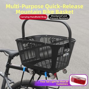 inwild | Quick Release Folding Versatile Storage Bicycle Basket
