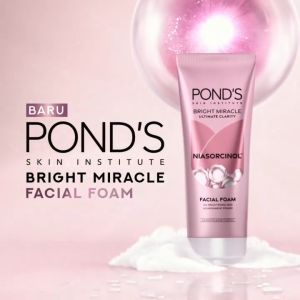 Ponds Bright Miracle Ultimate Clarity Niasorcinol Facial Foam 50 gr Ponds Bright Beauty