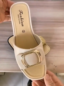 StepUp Elegant versitile fashion outdoor womenswear sandals Sandals for women 2026 Korean New Fashion Women Sandals Flat Sandals Flat Slippers