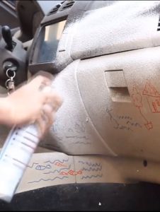 V-MAFA Car Care Foam (โฟมซักแห้ง) สเปย์โฟมขจัดคราบมหัศจรรย์ สเปย์โฟม สเปย์ สเปย์ขจัดคราบ ลดกลิ่นอับในรถ ทำความสะอาดเบาะผ้าและหนัง กระจก สุขภั