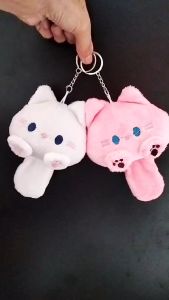Keychain Cat Cit Cit Cute Ganci Kucing Gantungan Kunci Cat Bulat Lucu