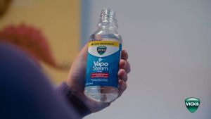 Vicks VapoSteam น้ำยาสำหรับใช้ในเครื่องพ่นไอและเครื่องเพิ่มความชื้น บรรเทาอาการไออันเนื่องมาจากหวัด