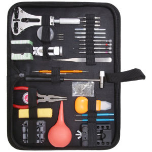 syntek | Watch Repair Toolkit For Band Removal Battery Replacement Back Case Opening