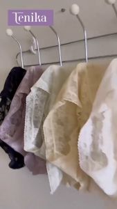 TENIKA Lace กางเกงในผู้หญิง ยืดเยอะไม่บาดขา กางเกงในไร้ขอบ คืนตัวดี ผ้านิ่มใส่สบาย ไม่ระคายเคืองผิว