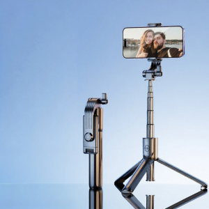 CRENOV | New 360-Degree Rotating Universal Portable Multi-Function Selfie Stick Tripod