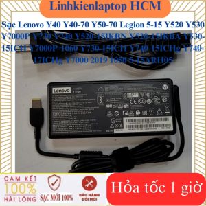 Sạc Lenovo Y40 Y40-70 Y50-70 Legion 5-15 Y520 Y530 Y7000P Y730 Y740 Y520-15IKBN Y520-15IKBA Y530-15ICH Y7000P-1060 Y730-15ICH Y740-15ICHg Y740-17ICHg Y7000 2019 1050 5-15ARH05 Sạc Lenovo 20V-6.75A-135W chữ nhật chân USB