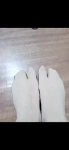 KAOS KAKI JEMPOL POLOS TELAPAK HITAM DEWASA