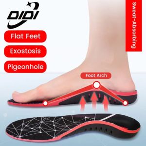 DIDI 1 Pair Premium Orthotic Insole Shock Absorption Arch Support Insoles Breathable Sport Shoes Insert Cushion X/O Leg Correction Insoles