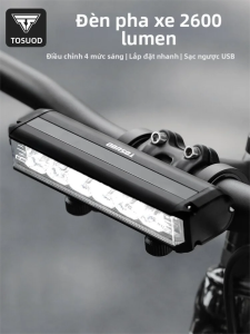 TOSUOD | High Power Waterproof USB Charging Bike Headlight
